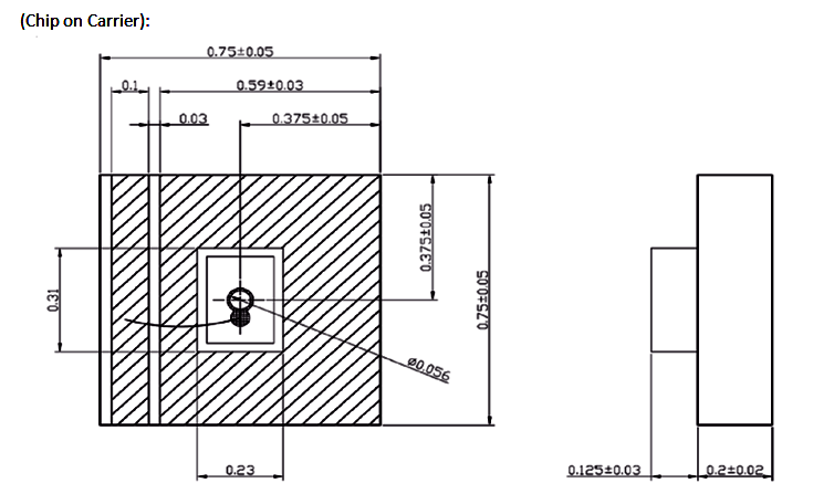 InGaAs Avalanche Photodiode (APD) 2.5 Gbps(Chip or Chip-on-Carrier)