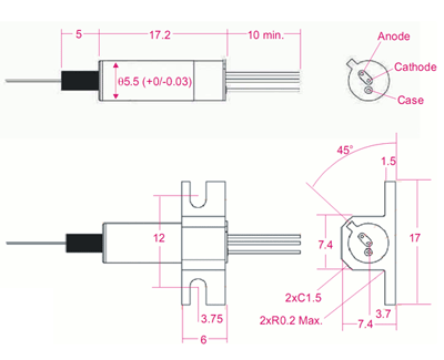 Power Monitor PIN Photodiode